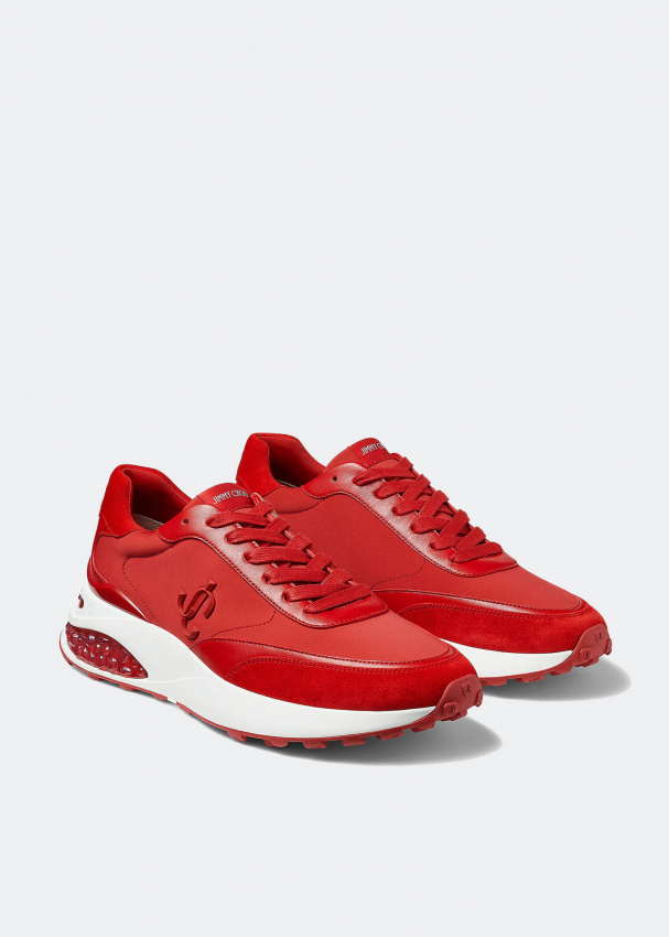 Jimmy choo red sneakers shop