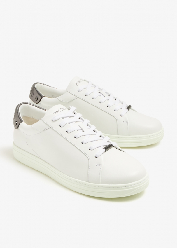 Jimmy Choo Rome sneakers for Men White in KSA Level Shoes