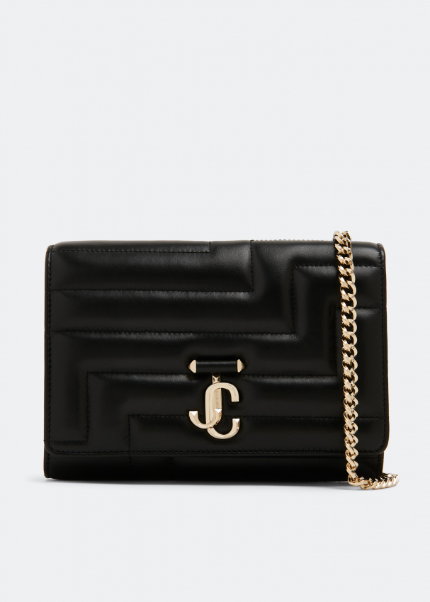 Jimmy Choo Avenue clutch for Women - Black in UAE | Level Shoes