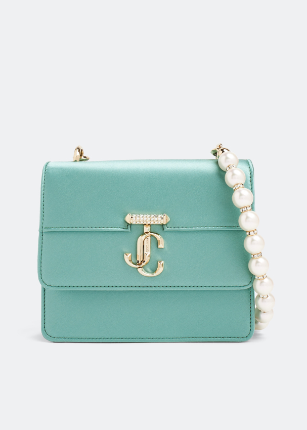 Jimmy Choo Avenue Quad XS shoulder bag for Women - Green in Jimmy Choo Avenue Quad XS shoulder bag for Women - Green in