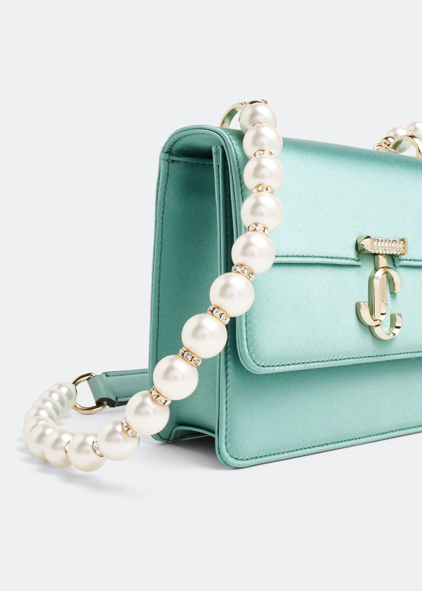 Jimmy Choo Avenue Quad XS shoulder bag for Women - Green in Jimmy Choo Avenue Quad XS shoulder bag for Women - Green in