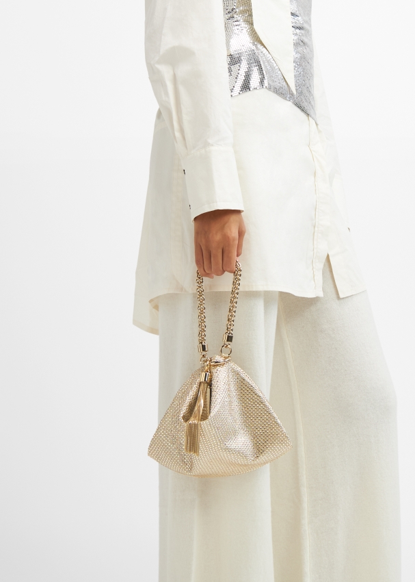 Jimmy Choo Callie bag for Women Gold in Kuwait Level Shoes