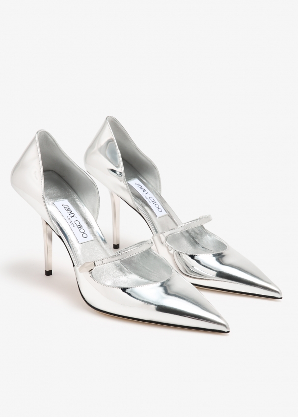 Jimmy Choo Carolyn 90 pumps for Women Silver in KSA Level Shoes