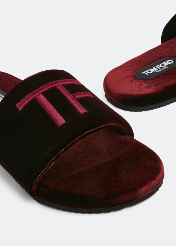 Red on sale ford slippers
