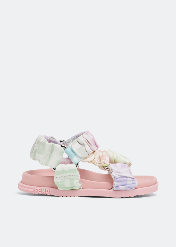 Fendi ff online fur sandals