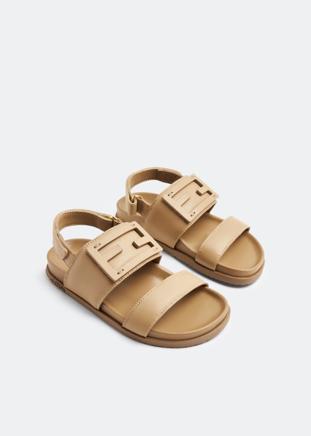 Fendi strap sandals clearance