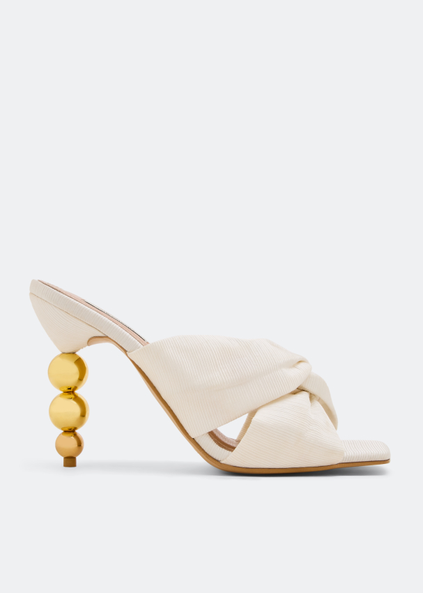 Vanina Camelia mules for Women - White in UAE | Level Shoes