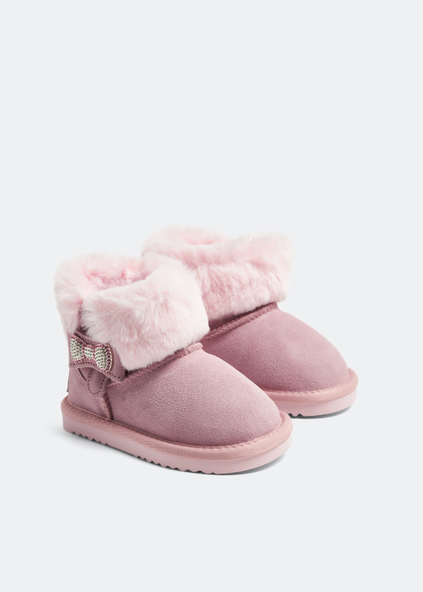 Baby boots pink new arrivals