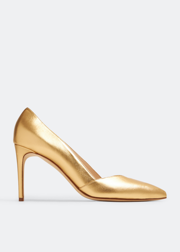 Private Collection Taglia 85 pumps for Women Gold in UAE Level