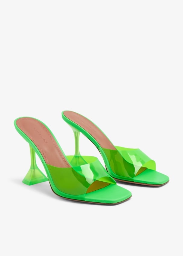 Amina muaddi lupita pvc outlet sandals