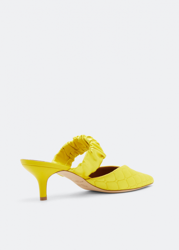 Womens sales yellow mules