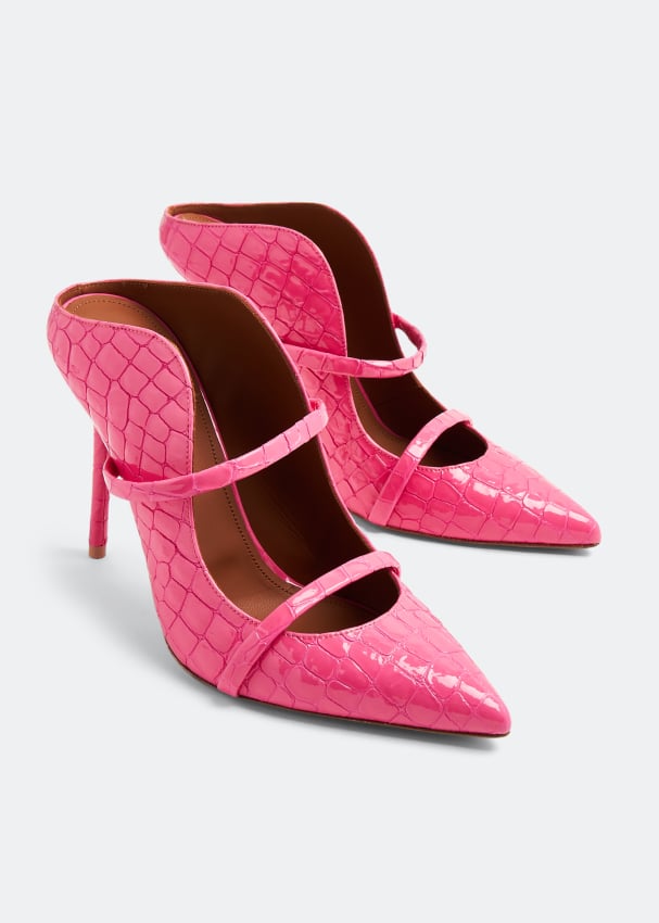malone souliers pink mules