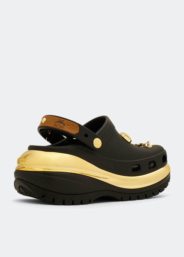 MCM x CROCS Mega Crush clogs for Men - Black in UAE | Level