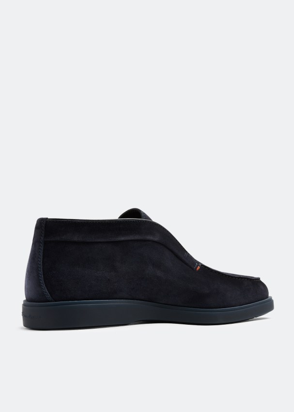 Santoni suede on sale ankle boots