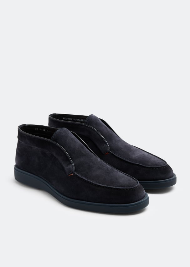 Santoni desert boots new arrivals