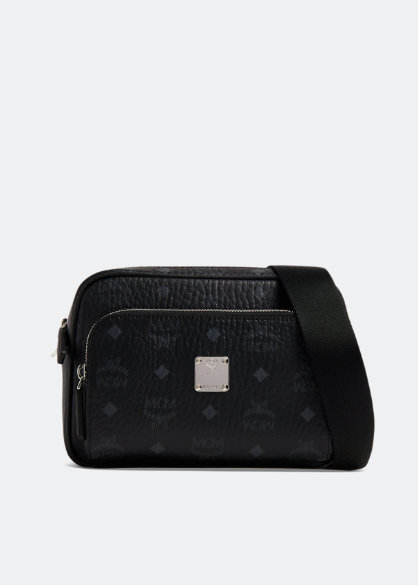 MCM Small Aren crossbody bag for Men Black in Bahrain Level Shoes