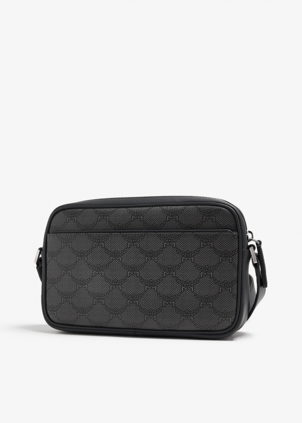 MCM Himmel small crossbody bag for Men Grey in Bahrain Level Shoes
