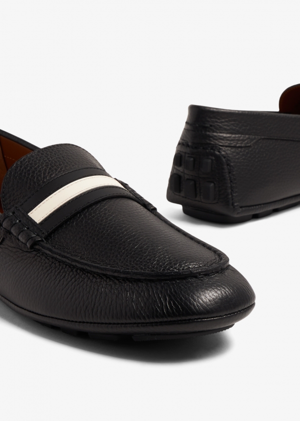 Bally Karlos driving loafers for Men - Black in UAE | Level Shoes
