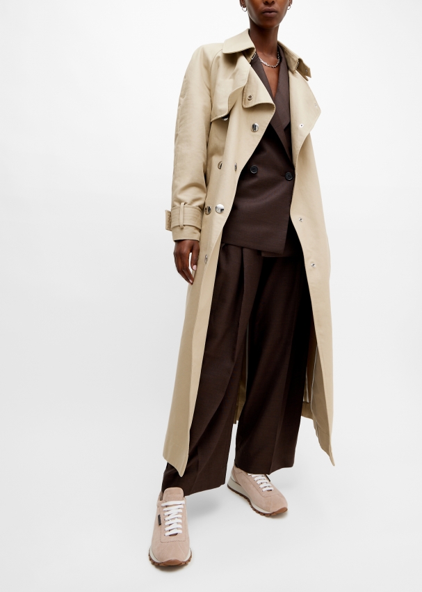 Brunello Cucinelli Suede sneakers for Women - Beige in UAE