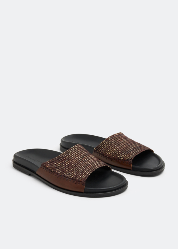 Casablanca 1942 Nador sandals for Men - Brown in UAE | Level Shoes