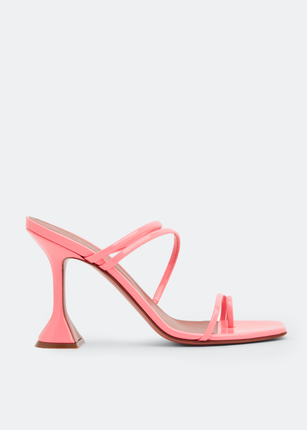 Amina Muaddi Naima sandals for Women - Pink in UAE | Level Shoes