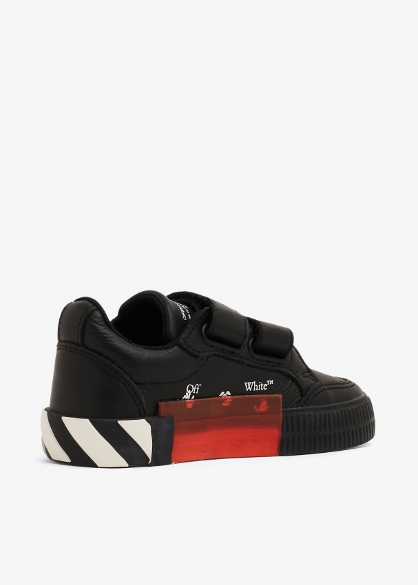 Off-White Velcro Vulcanised sneakers for Kids Unisex - Black Off-White Velcro Vulcanised sneakers for Kids Unisex - Black
