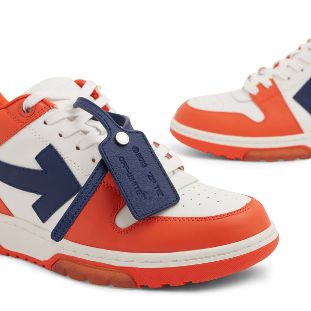 Orange off white clearance shoes