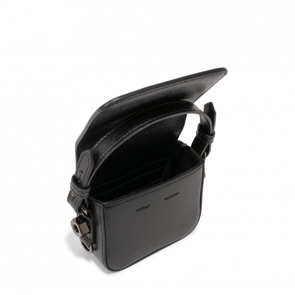 Off white mini hotsell binder clip bag black