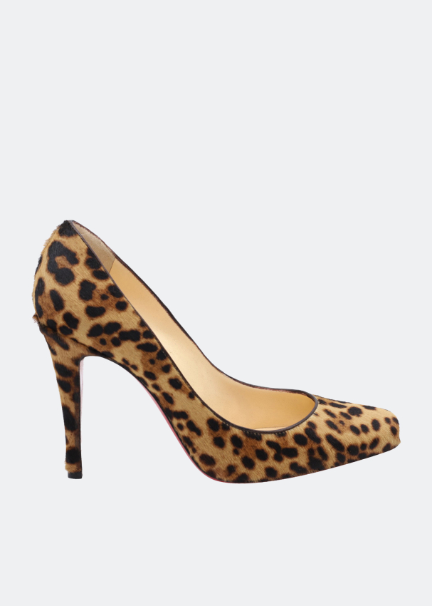 Louboutin animal print pumps sale