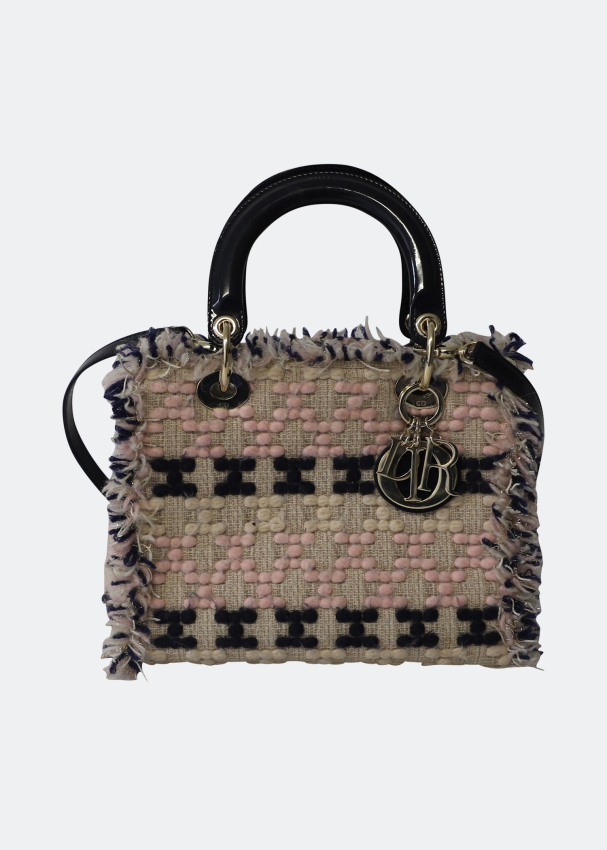 Dior PreLoved Medium Lady Dior handbag for Women Multicolored in Kuwait Level Shoes