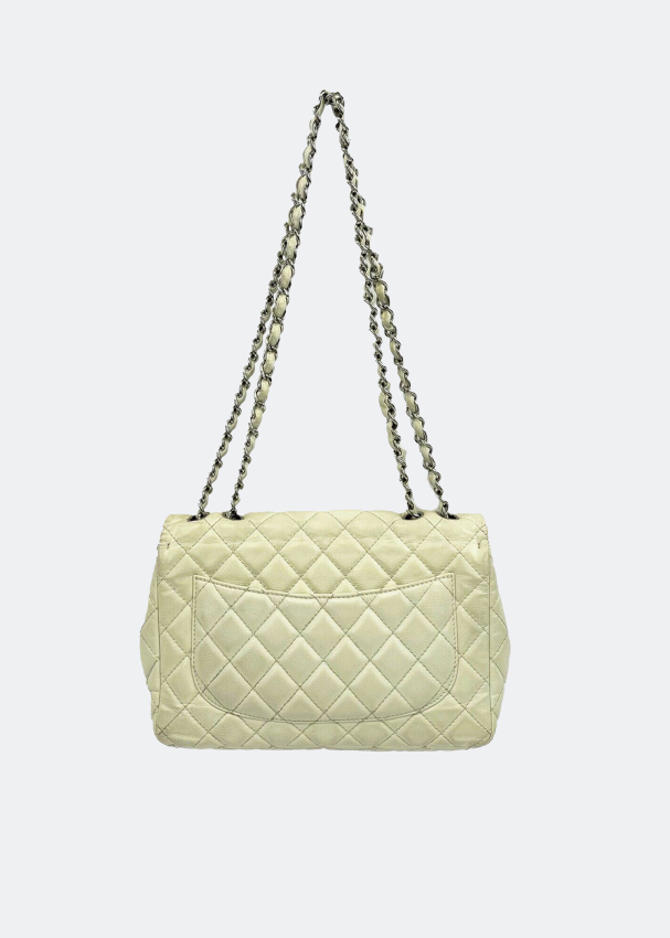 Chanel Pre Loved Classic flap bag for Women White in UAE Level