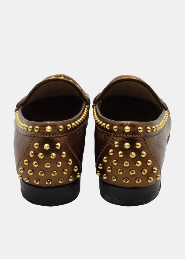 Gucci spiked sales loafers