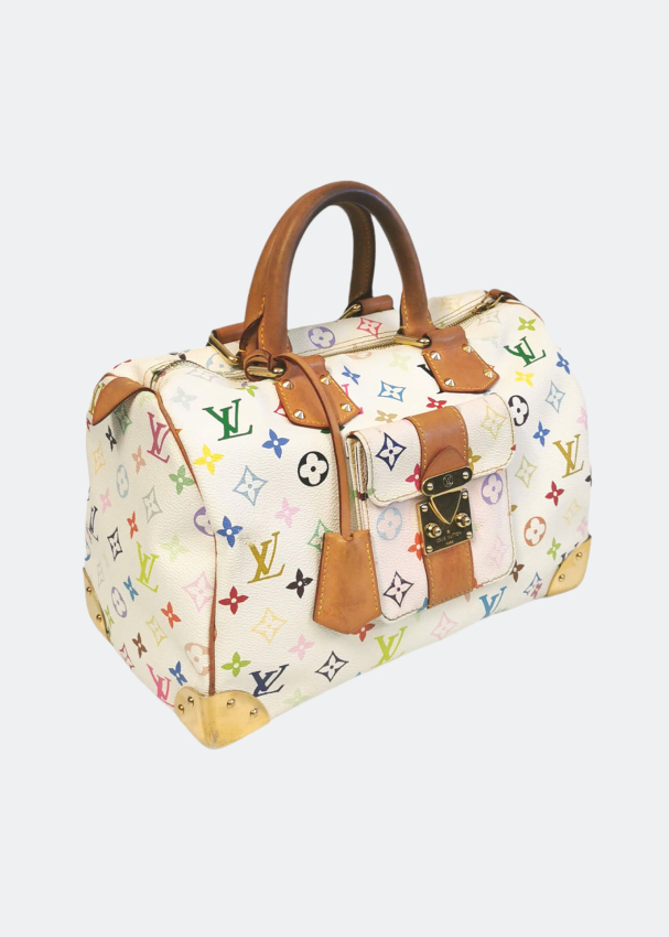 Louis+Vuitton+Speedy+Duffle+30+Multicolor+Canvas for sale online