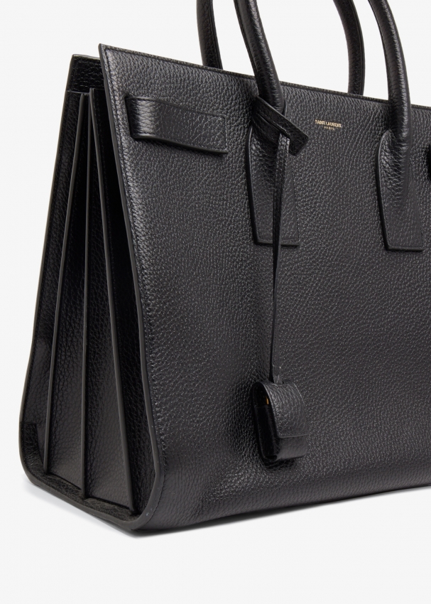 Saint Laurent Pre Loved Small Sac De Jour bag for Women Black in