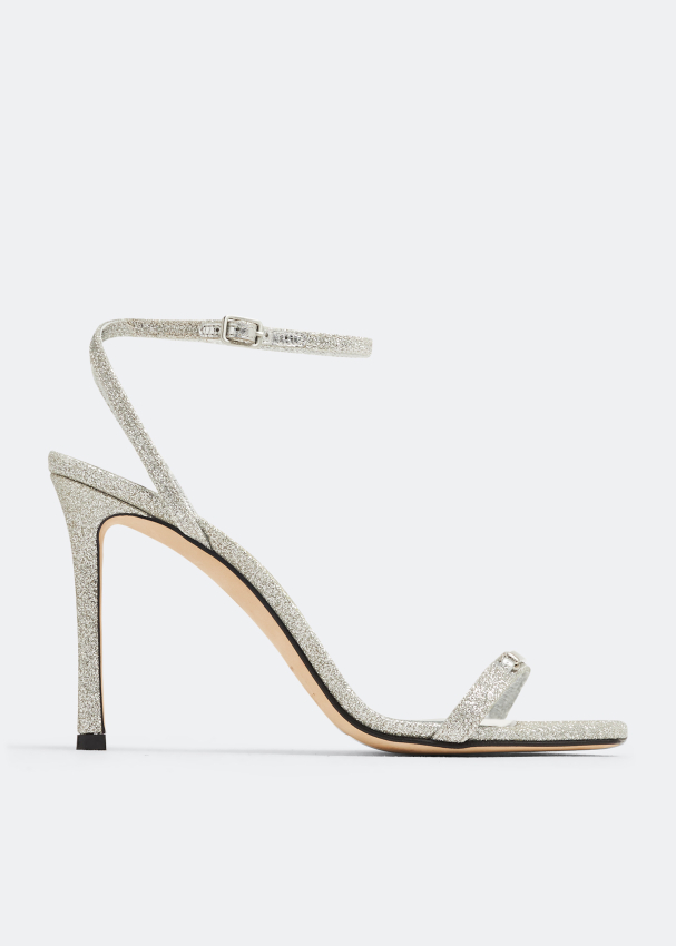 Jimmy choo hotsell minny 85 silver