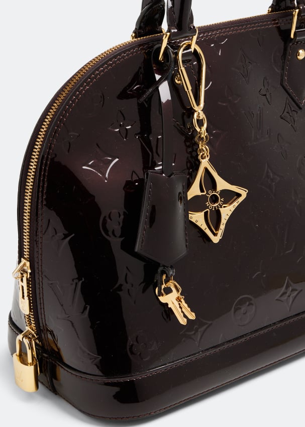 louis vuitton black shiny bag