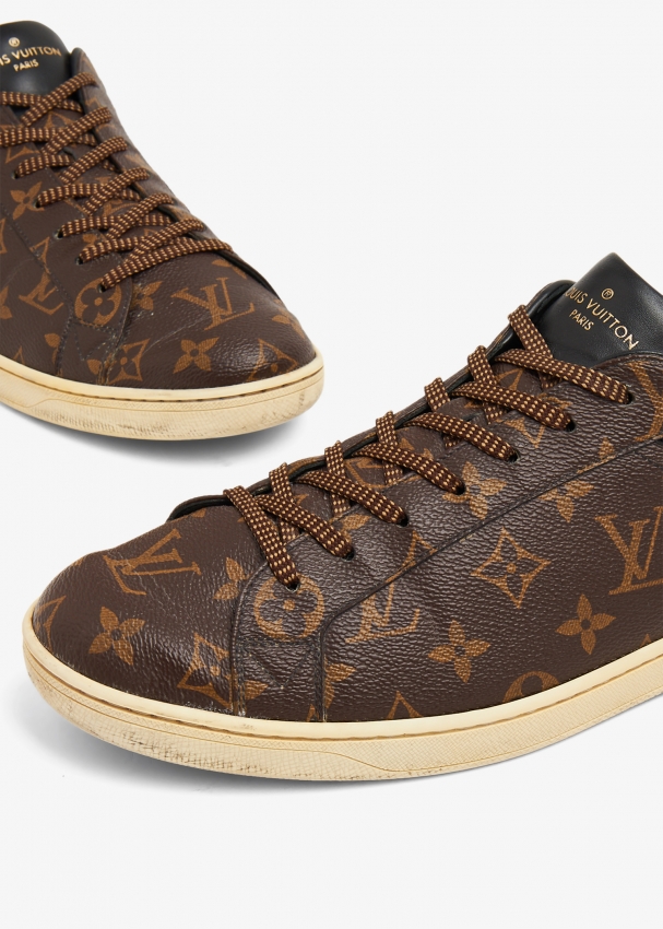 Louis Vuitton Pre-Loved Luxembourg sneakers for Men - Brown in UAE