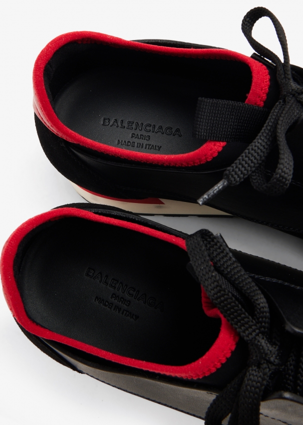Balenciaga Pre-Loved Race Runner sneakers for Men - Black in KSA