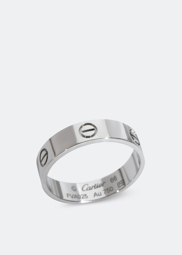 Cartier Love Ring 18K White Gold 1996 - Luxury Shopping