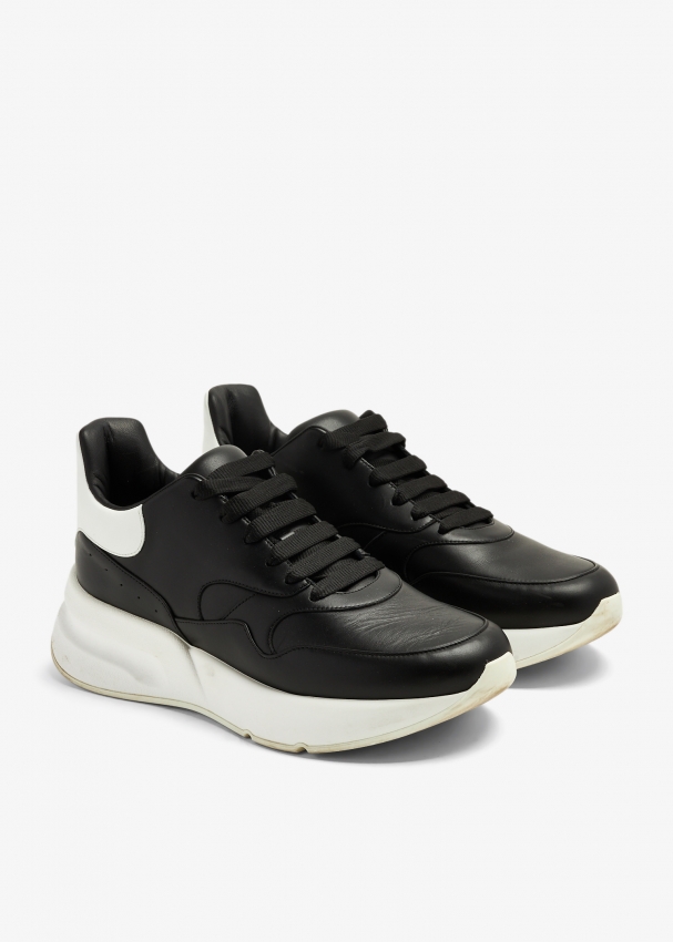 Alexander Mcqueen Pre-Loved Oversized chunky sneakers for Men - Black ...