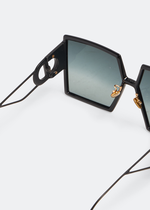 30 montaigne black square sunglasses cheap