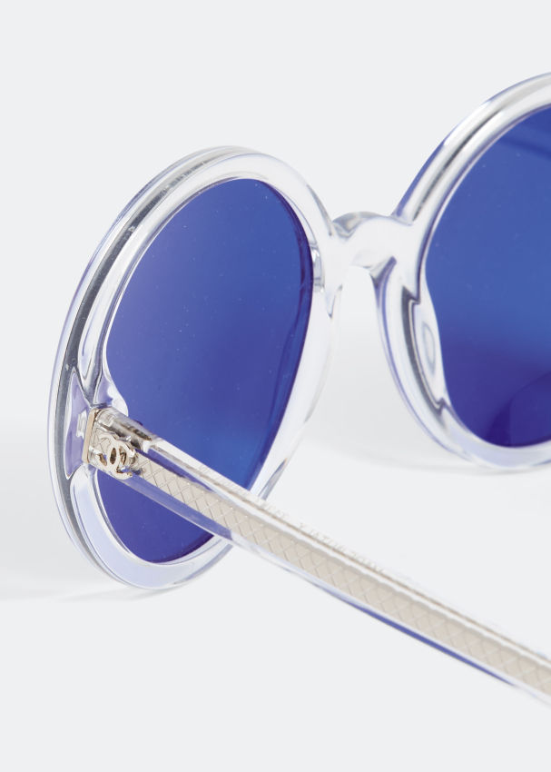 Chanel Pre-Loved 71287 Round sunglasses for Women - Blue in Kuwait