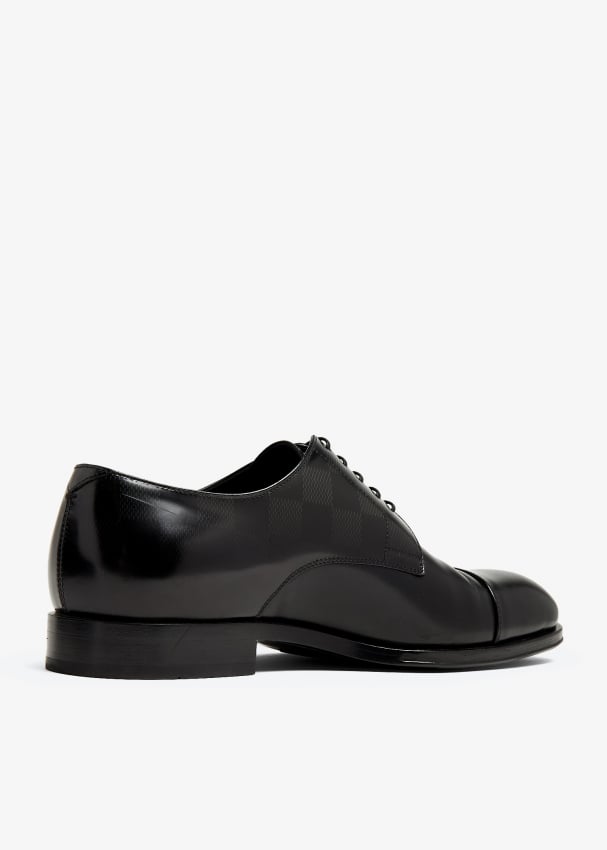 Louis Vuitton Pre-Loved LV Minister derby shoes for Men - Black in UAE ...
