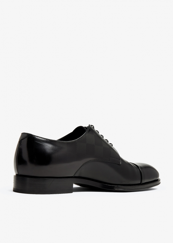 Louis Vuitton Oxford Black Calf