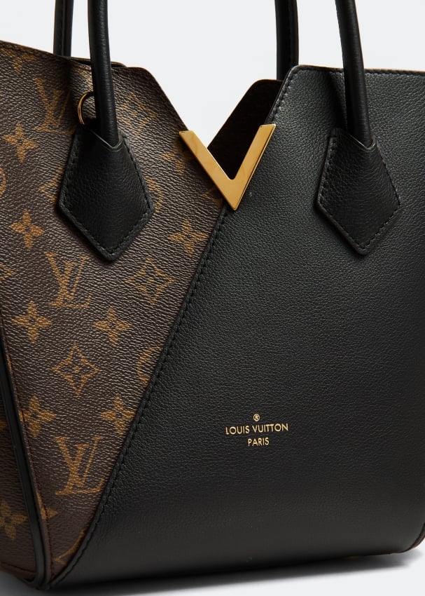 LOUIS VUITTON Kimono Monogram Calfskin Tote Bag Black-US