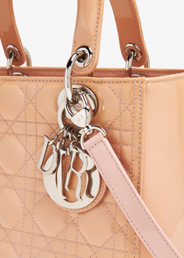 Dior Pre Loved Medium Lady Dior bag for Women Pink in UAE