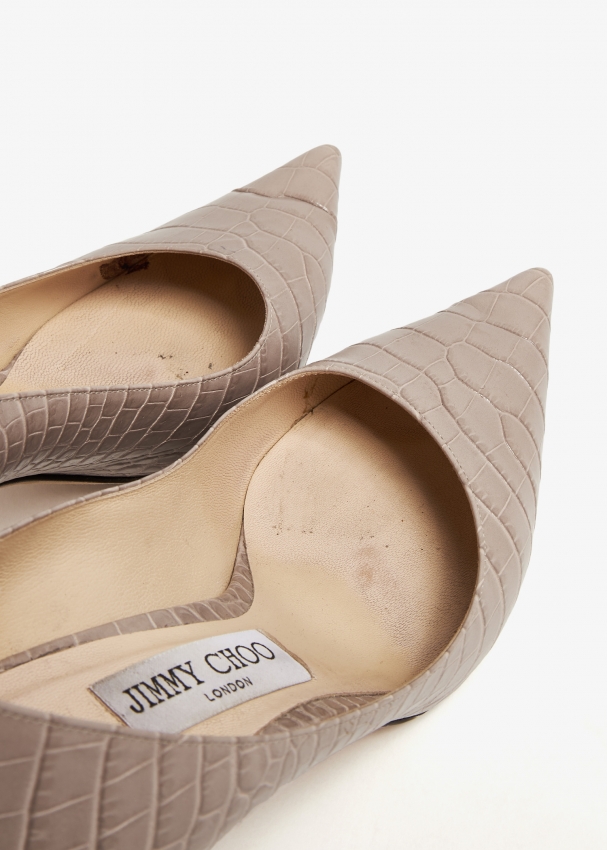 Jimmy Choo Pre-Loved Love 85 pumps for Women - Beige in UAE Jimmy Choo Pre-Loved Love 85 pumps for Women - Beige in UAE