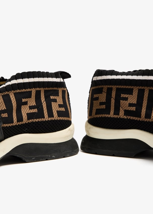 Trainers Fendi - Stretch yarn sock sneakers - 8T6515OD8F0KJR | thebs.com
