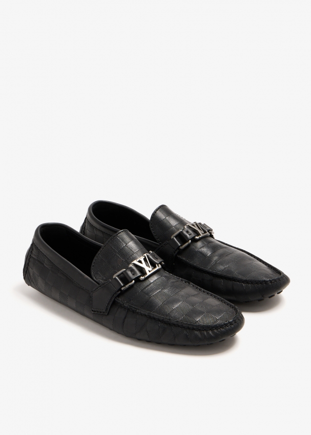Louis Vuitton Pre Loved Damier Hockenheim moccasins for Men