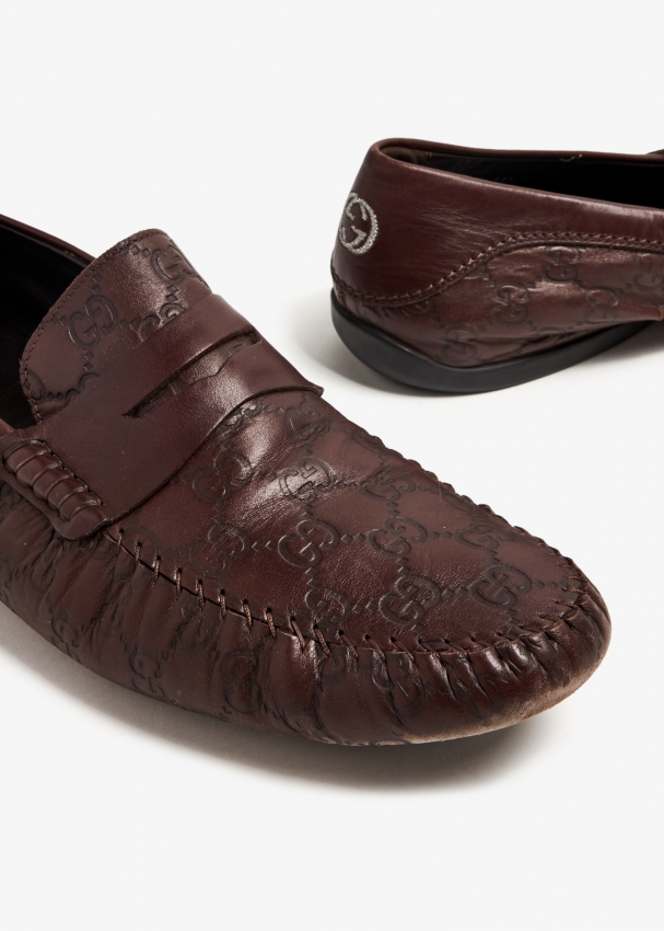 Gucci guccissima loafers deals